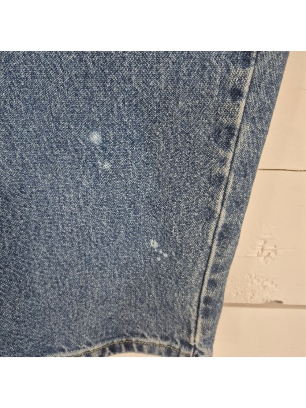 Wrangler George Strait Collection Mens 42x30 Blue Denim Jeans 100% Cotton - Picture 3 of 6
